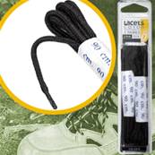 LACET CORDONNETS NOIR X4 LG 90 CM