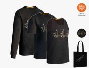 Lot toutes saisons PFANNER sweat + t-shirt + débardeur avec sac